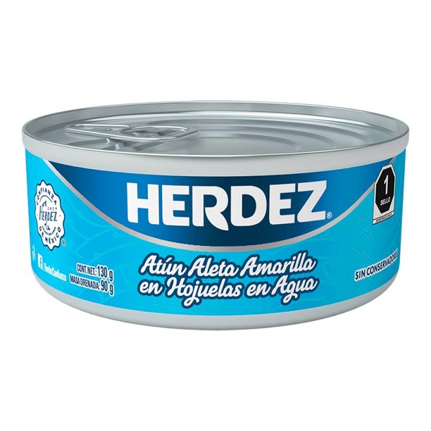 Atún Herdez en agua 130 g