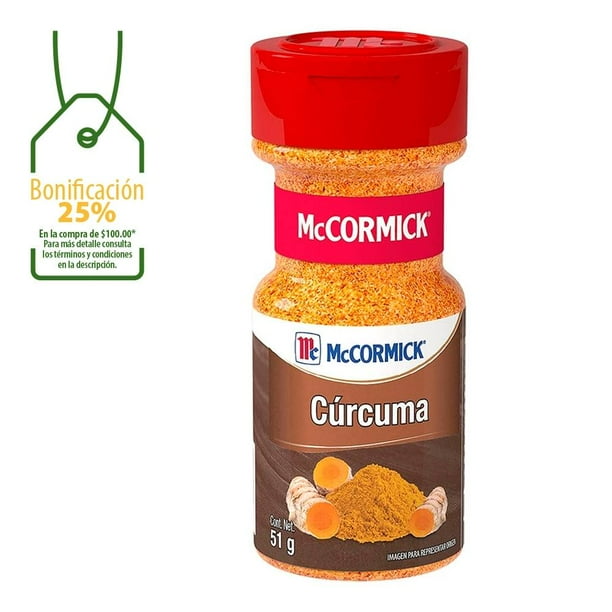 Cúrcuma McCormick 51 g