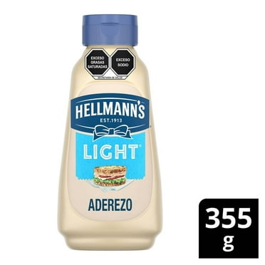 Mayonesa Hellmann's squeeze light 355 g