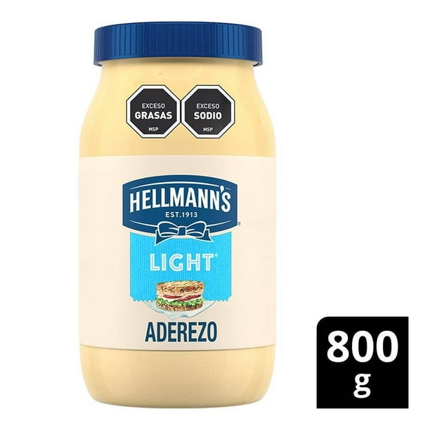 Aderezo Hellmann's light 800 g