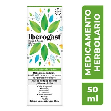 Iberogast mezcla de plantas solución oral 50 ml jarabe
