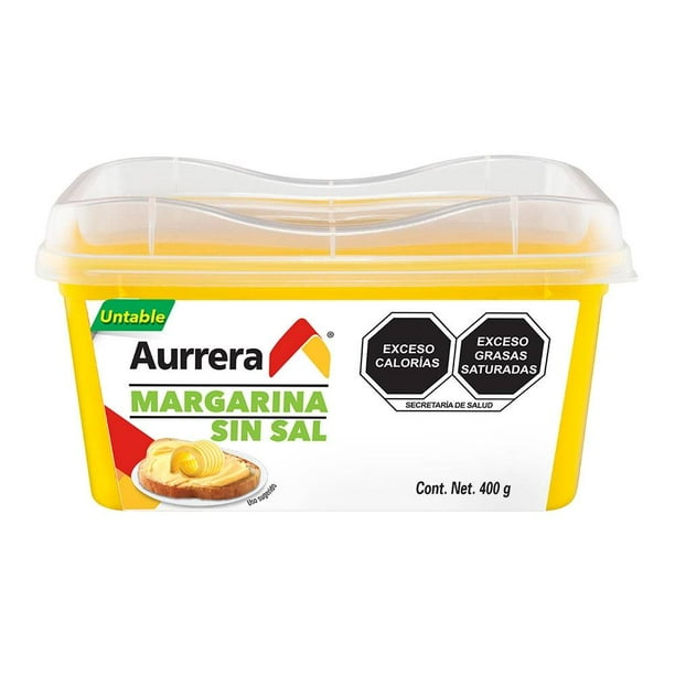 Margarina Aurrera sin sal untable 400 g