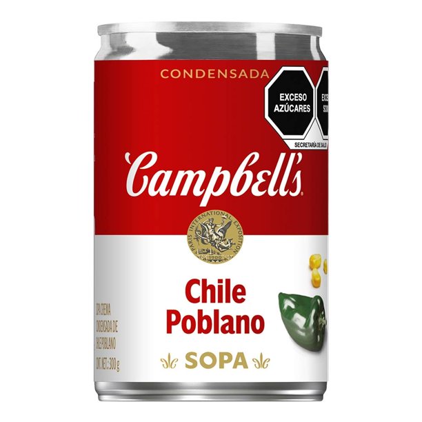 Crema Campbell's de chile poblano 300 g