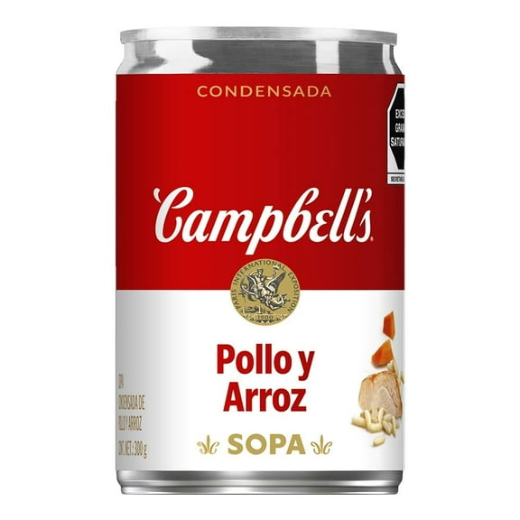 Sopa Campbell's de pollo con arroz 300 g