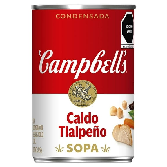 Sopa Campbell's caldo tlalpeño 425 g