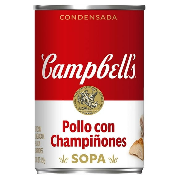 Crema Campbell's de pollo con champiñones 420 g