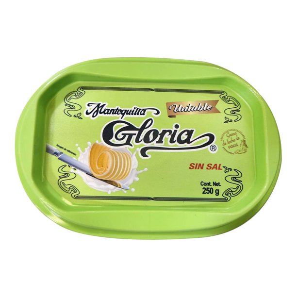 Mantequilla sin sal Gloria untable 250 g