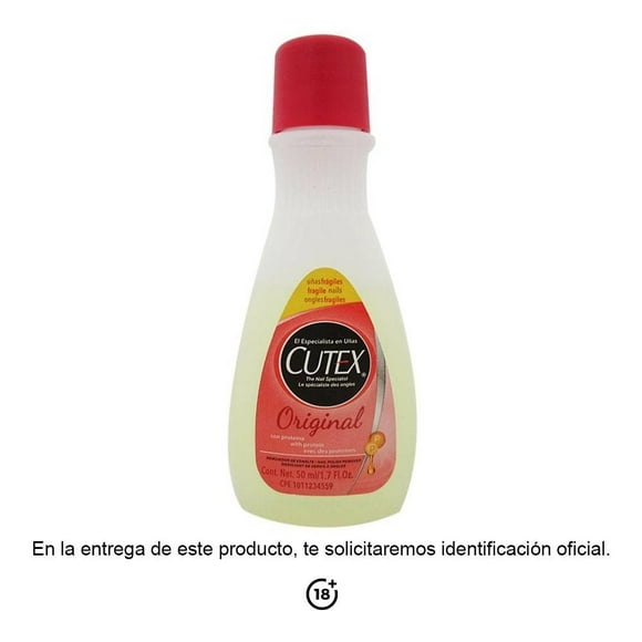 Removedor De Esmalte Cutex 50 ml