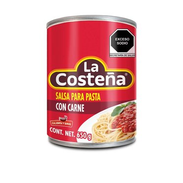 Salsa para pasta La Costeña con carne 650 g