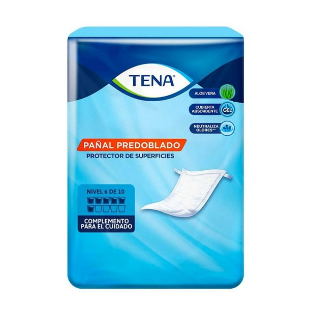 Protector de superficies Tena predoblado unitalla 10 pzas