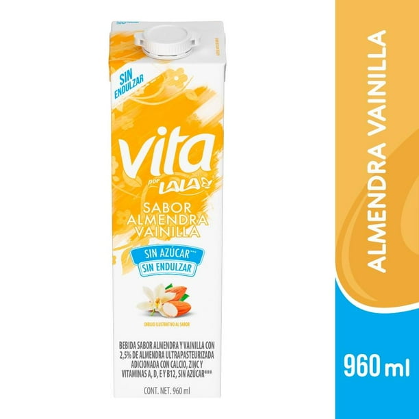 Bebida Lala Vita Almendra vainilla 960 ml