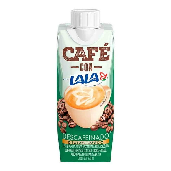 Leche Café con Lala descafeinado deslactosado 330 ml