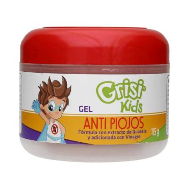 Gel anti piojos Grisi kids con extracto de quassia 115 g