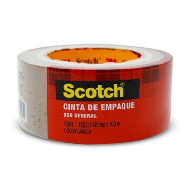Cinta de Empaque 3M Scotch Canela 48 mm x 100 m