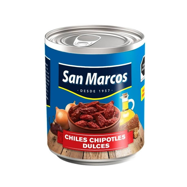 Chiles chipotles San Marcos dulces 215 g