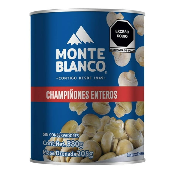 Champiñones Monteblanco enteros 380 g