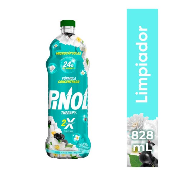 Limpiador desinfectante Pinol Aromas therapy fresh 828 ml