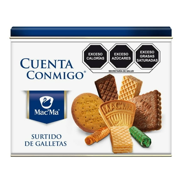 Galletas Mac´Ma Cuenta Conmigo surtido 600 g