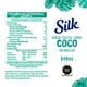 thumbnail image 2 of Bebida vegetal Silk sabor coco sin azúcar 946 ml, 2 of 4