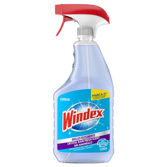 Limpiador líquido Windex crystal rain fresh scent 640 ml