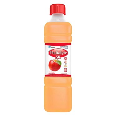 Electrolitos orales Pedialyte SR 60 mEq manzana 500 ml