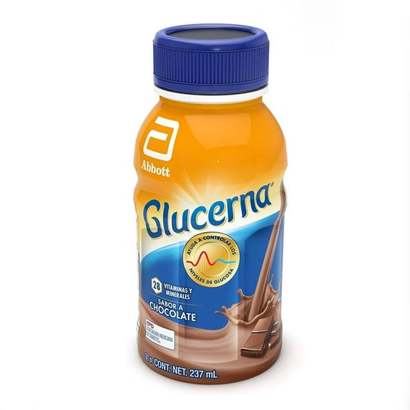 Fórmula para alimentación Glucerna enteral especializada sabor chocolate 237 ml