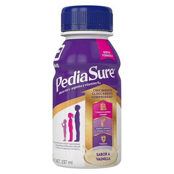 Fórmula para alimentación Pediasure enteral especializada sabor vainilla 237 ml