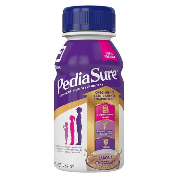 Fórmula para alimentación Pediasure enteral especializada sabor chocolate 237 ml