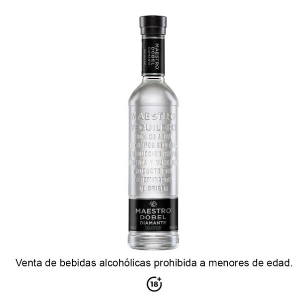 Tequila Maestro Dobel Diamante Cristalino 700 ml