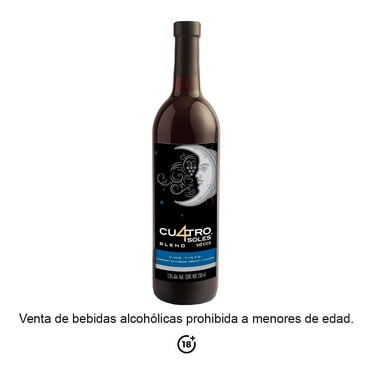 Vino Tinto Cuatro Soles blend 750 ml