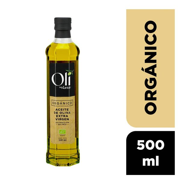 Aceite de oliva Nutrioli Oli extra virgen orgánico 500 ml