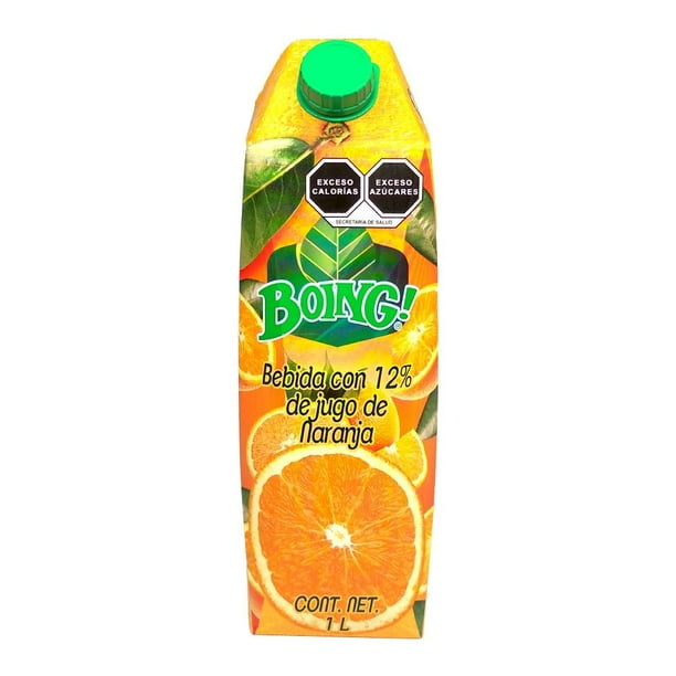 Bebida Boing tradicional de jugo de naranja 1 l