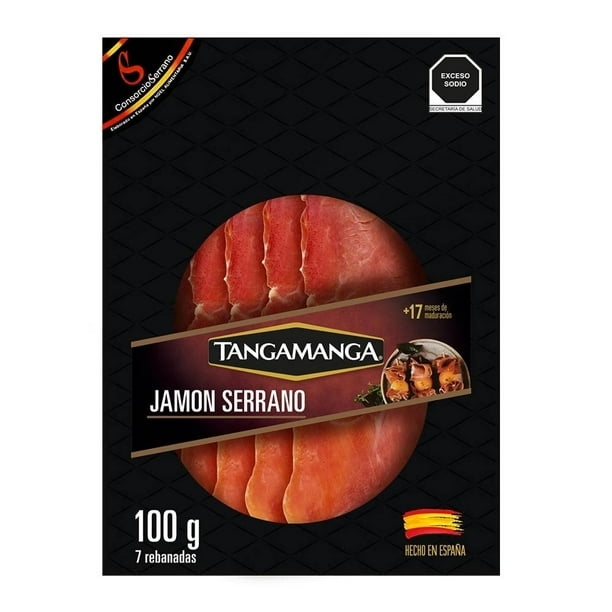 Jamón serrano Tangamanga 100 g