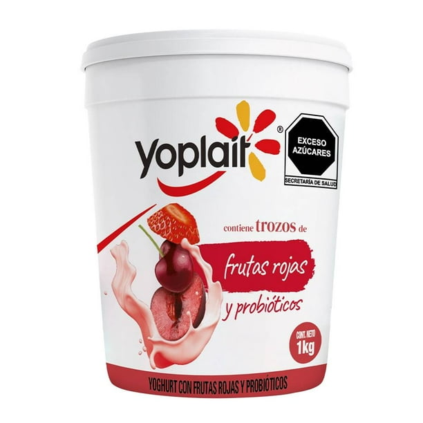 Yoghurt Yoplait con frutas rojas 1 kg