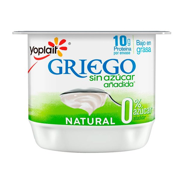Yoghurt Yoplait Griego sin azúcar natural 145 g