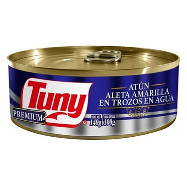 Atún Tuny light aleta amarilla en agua 140 g