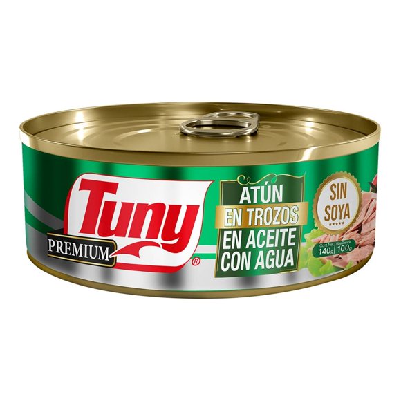 Atún Tuny premium en aceite en trozos 140 g