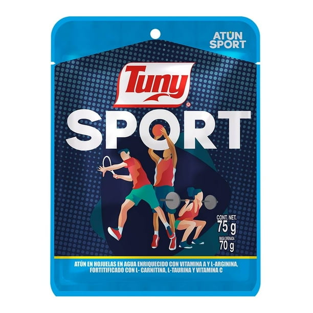 Atún Tuny sport en agua 75 g