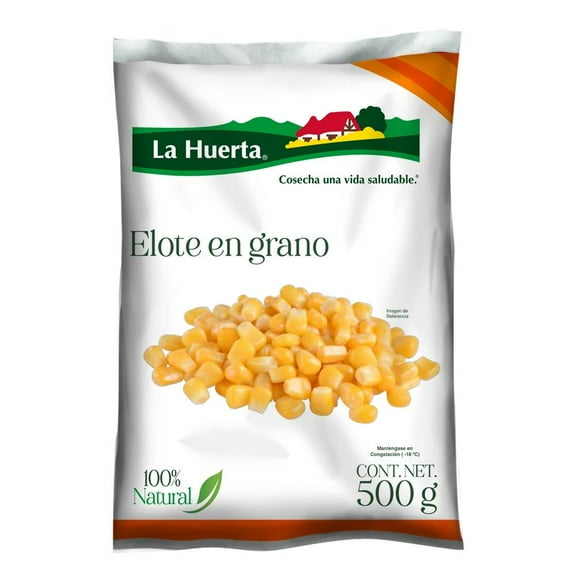 Elote La Huerta congelados en grano 500 g