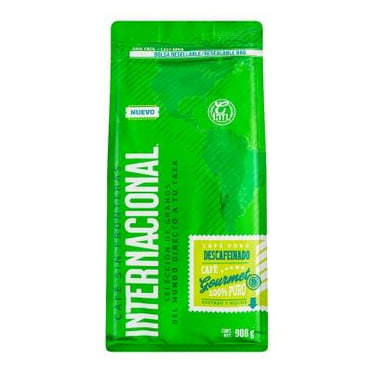 Café molido Internacional descafeinado gourmet 908 g