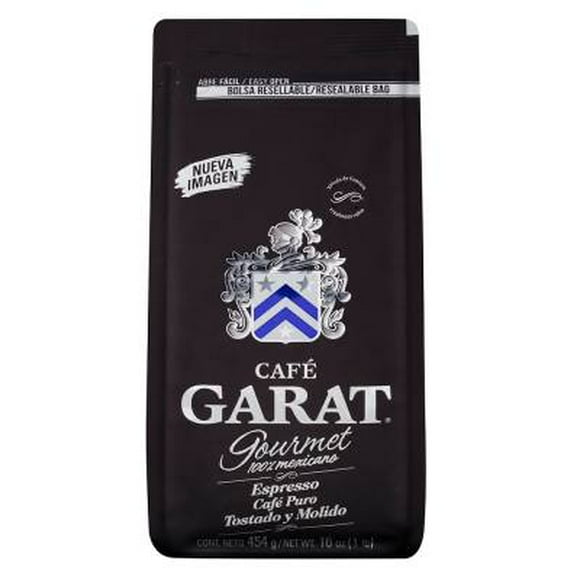 Café Garat molido espresso gourmet 454 g