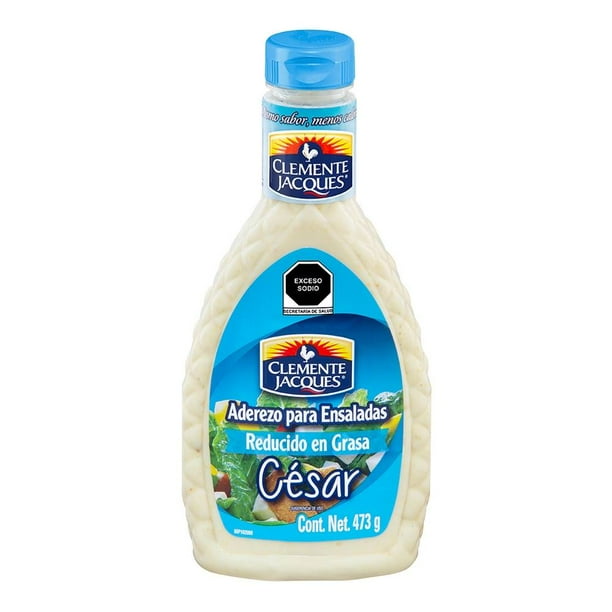 Aderezo estilo César Clemente Jacques light 473 ml