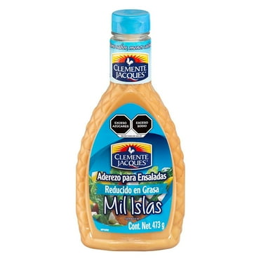 Aderezo estilo mil islas Clemente Jacques light 473 ml