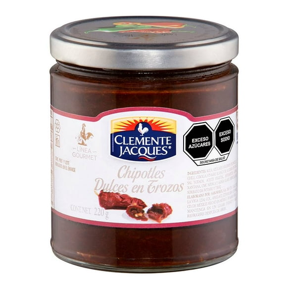 Chiles chipotles Clemente Jacques dulces en trozos 220 g