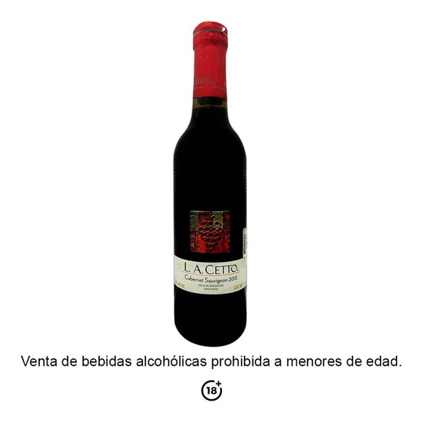 Vino Tinto L.A. Cetto Cabernet Sauvignon 375 ml