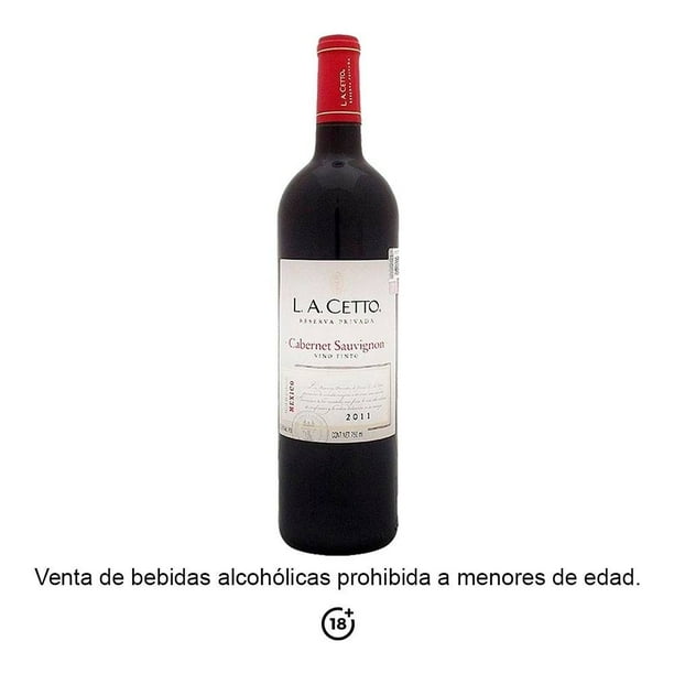 Vino Tinto L.A. Cetto Cabernet Sauvignon Reserva Privada 750 ml