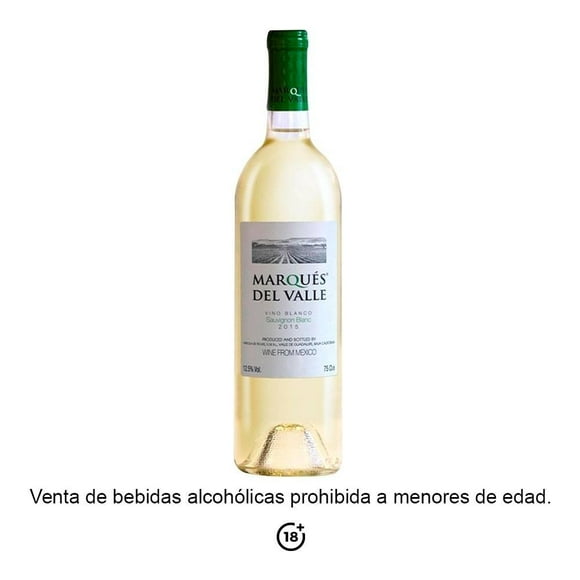 Vino Blanco Marqués Del Valle Sauvignon Blanc 750 ml