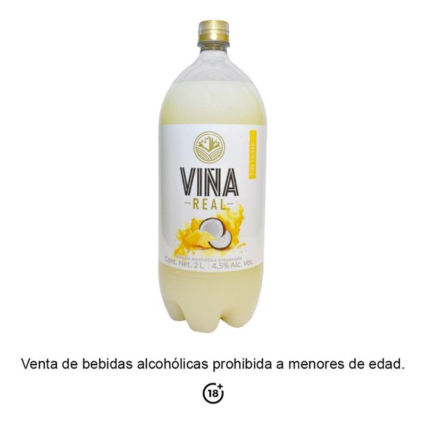 Bebida alcohólica preparada Viña Real Piña Colada 2 L