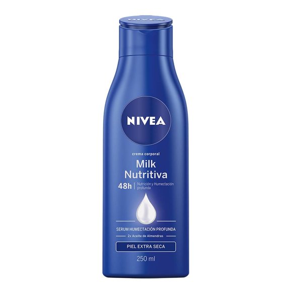 Crema corporal NIVEA milk nutritiva piel extra seca 250 ml