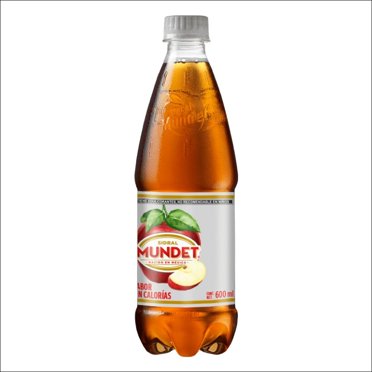 Refresco Sidral Mundet light sabor manzana de 600 ml